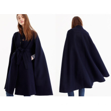 Collection Italian Wool Cape Coat